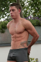 Mikey Benjamin at Fit Young Men